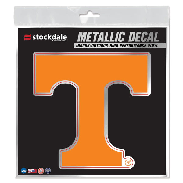 Tennessee Volunteers Decal Metallic 6" x 6"