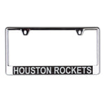 Houston Rockets Lic Plate Frame B/O Printed