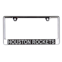 Houston Rockets Lic Plate Frame B/O Printed