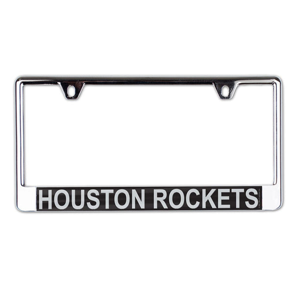 Houston Rockets Lic Plate Frame B/O Printed