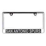 San Antonio Spurs Lic Plate Frame B/O Printed