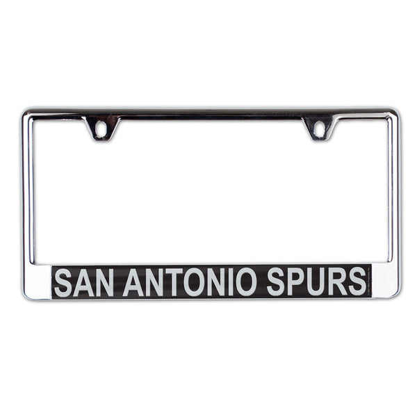 San Antonio Spurs Lic Plate Frame B/O Printed