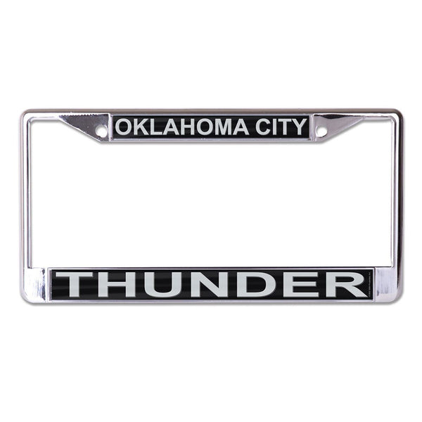 Oklahoma City Thunder Lic Plt Frame S/L Printed