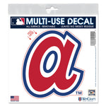 Atlanta Braves / Cooperstown All Surface Decal 6" x 6"