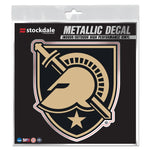 Wholesale-Army Black Knights Decal Metallic 6" x 6"