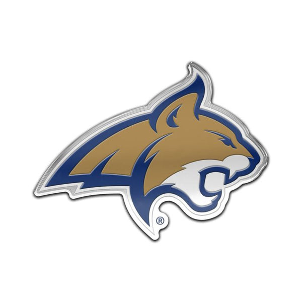 Wholesale-Montana State Bobcats Auto Badge w/color