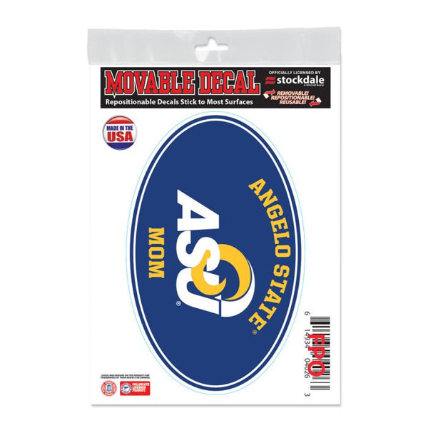 Wholesale-Angelo State Rams MOM Outdoor Magnets 5" x 7"