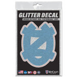 Wholesale-North Carolina Tar Heels Decal Glitter 3" x 5"