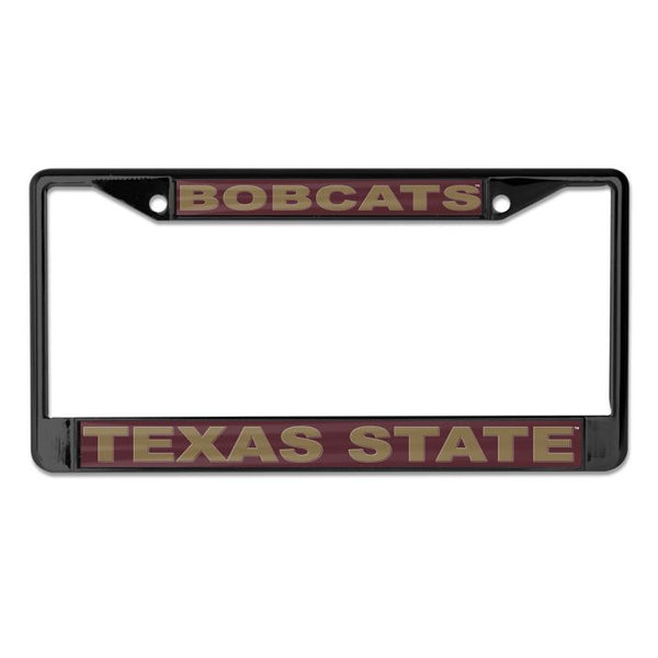 Wholesale-Texas State Bobcats Lic Plt Frame S/L Printed