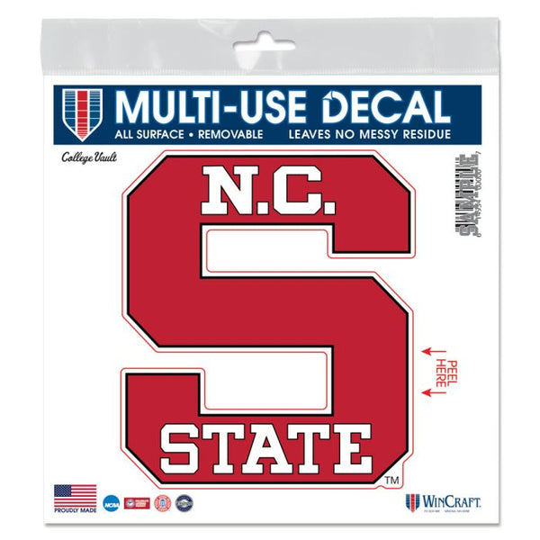 Wholesale-NC State Wolfpack /College Vault All Surface Decal 6" x 6"