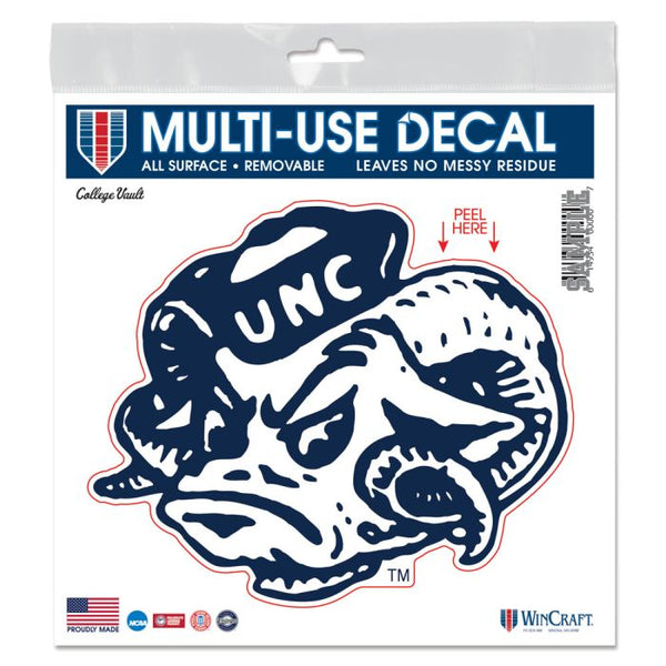 Wholesale-North Carolina Tar Heels /College Vault All Surface Decal 6" x 6"