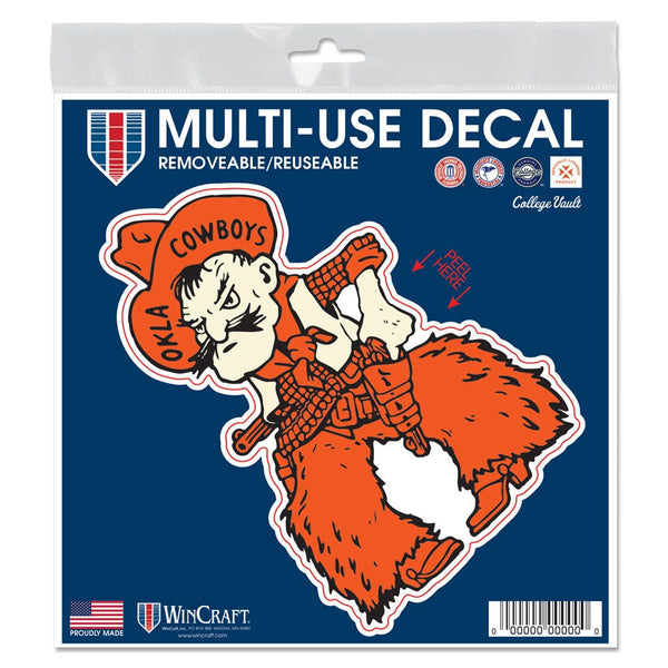 Oklahoma State Cowboys /College Vault All Surface Decal 6" x 6"