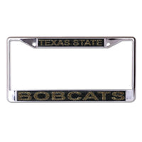 Wholesale-Texas State Bobcats Lic Plt Frame S/L Printed