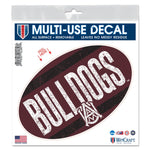 Alabama A&M Bulldogs All Surface Decal 6" x 6"