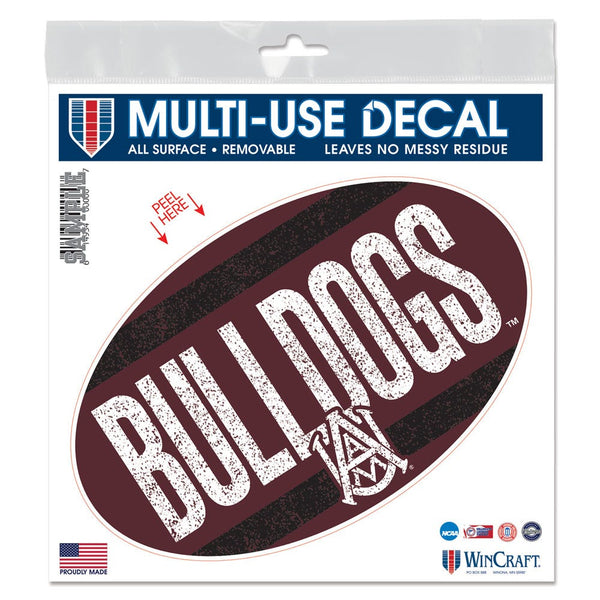 Alabama A&M Bulldogs All Surface Decal 6" x 6"
