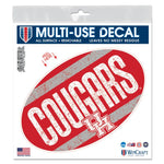 Wholesale-Houston Cougars All Surface Decal 6" x 6"