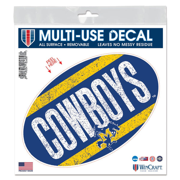 McNeese State Cowboys All Surface Decal 6" x 6"