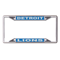 Detroit Lions Lic Plt Frame S/S Printed