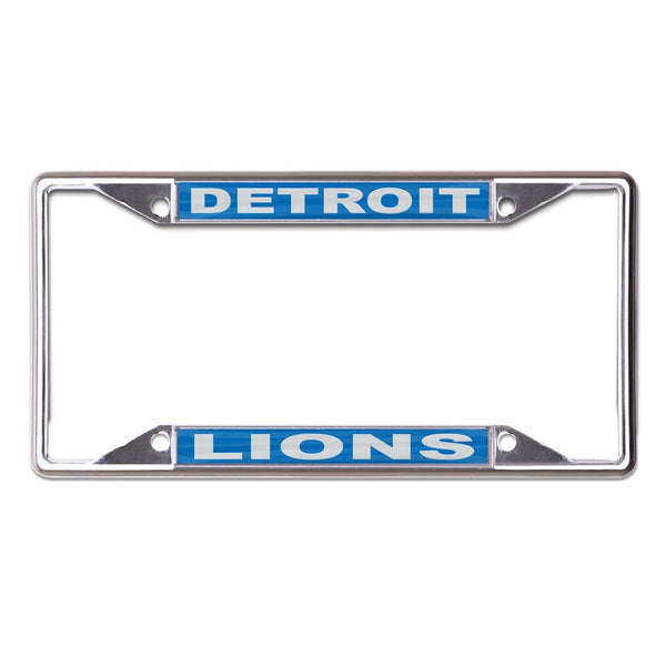 Detroit Lions Lic Plt Frame S/S Printed