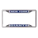 New York Giants Lic Plt Frame S/S Printed