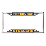 Pittsburgh Steelers Lic Plt Frame S/S Printed