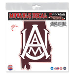 Alabama A&M Bulldogs All Surface Decal 6" x 6"
