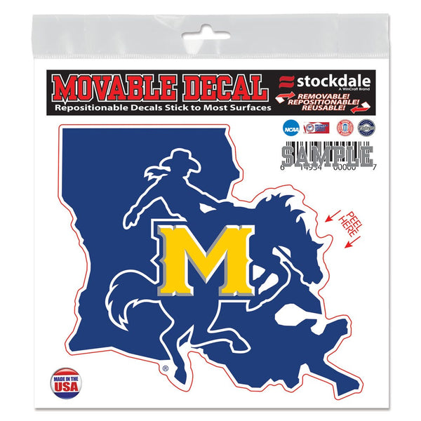 McNeese State Cowboys All Surface Decal 6" x 6"