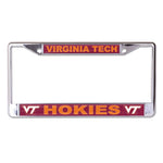 Wholesale-Virginia Tech Hokies Lic Plt Frame S/L Printed