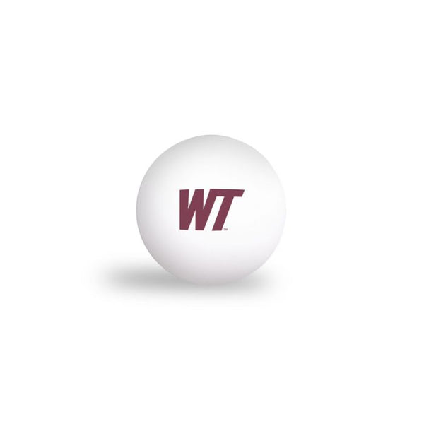 Wholesale-West Texas A&amp;M Buffaloes PING PONG BALLS - 6 pack