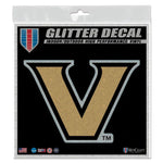 Wholesale-Vanderbilt Commodores Decal Glitter 6" x 6"