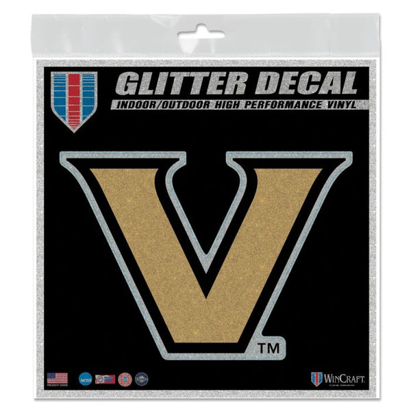 Wholesale-Vanderbilt Commodores Decal Glitter 6" x 6"