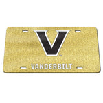 Wholesale-Vanderbilt Commodores Specialty Acrylic License Plate