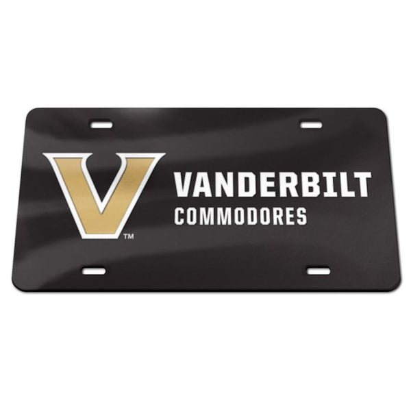 Wholesale-Vanderbilt Commodores Specialty Acrylic License Plate