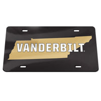 Wholesale-Vanderbilt Commodores Specialty Acrylic License Plate