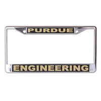 Wholesale-Purdue Boilermakers ENGINEERING Lic Plt Frame S/L Printed