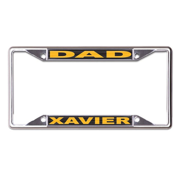 Wholesale-Xavier of LA Gold DAD Lic Plt Frame S/S Printed