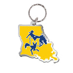 Wholesale-McNeese State Cowboys STATE SHAPE Keychain Freeform