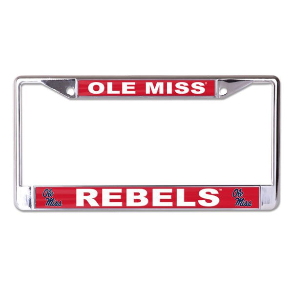 Wholesale-Ole Miss Rebels Lic Plt Frame S/L Printed