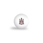 Alabama A&M Bulldogs PING PONG BALLS - 6 pack