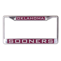 Wholesale-Oklahoma Sooners OKLAHOMA SOONERS Lic Plt Frame S/L Printed