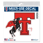 Wholesale-Texas Tech Red Raiders /College Vault All Surface Decal 6" x 6"