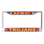 Wholesale-USC Trojans USC / TROJANS Lic Plt Frame S/L Printed