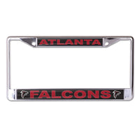 Atlanta Falcons Lic Plt Frame S/L Printed