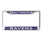Baltimore Ravens Lic Plt Frame S/L Printed