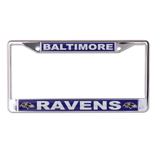 Baltimore Ravens Lic Plt Frame S/L Printed