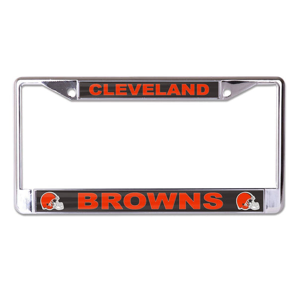 Cleveland Browns Lic Plt Frame S/L Printed