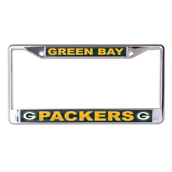 Green Bay Packers Lic Plt Frame S/L Printed
