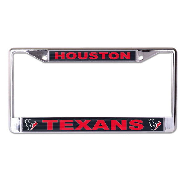 Houston Texans Lic Plt Frame S/L Printed