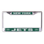 New York Jets Lic Plt Frame S/L Printed
