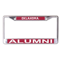 Wholesale-Oklahoma Sooners Lic Plt Frame S/L Printed